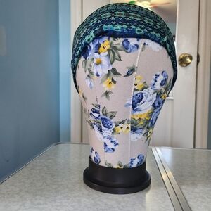 Women's bohemian patterned slouched hat